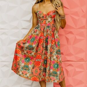 Floral Multicolor Dress